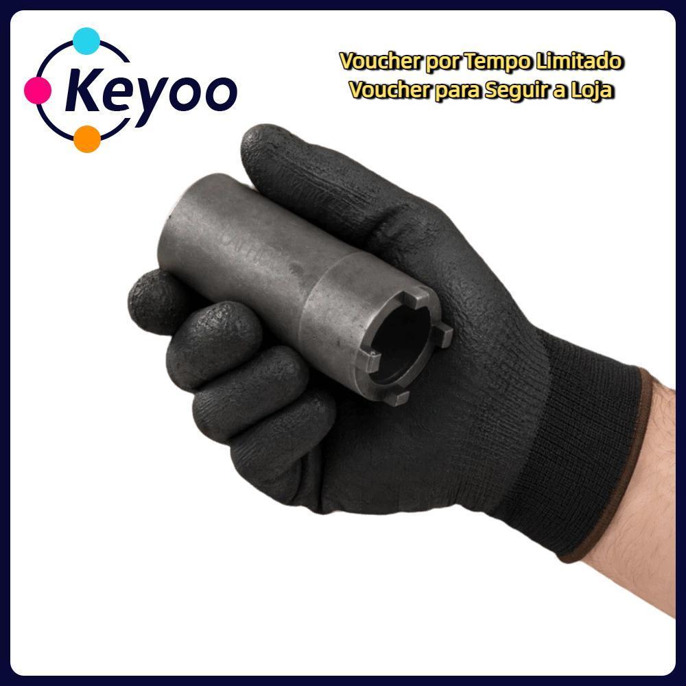 [KEYOO] Soquete De Porca De Bloqueio De Embreagem , Chave De Aço Carbono Com Corpo , Antiderrapante