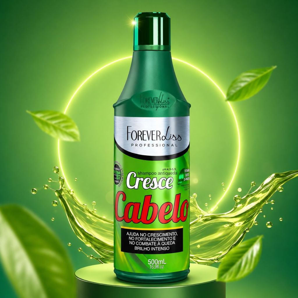 Shampoo Cresce Cabelo Forever Liss 500ml