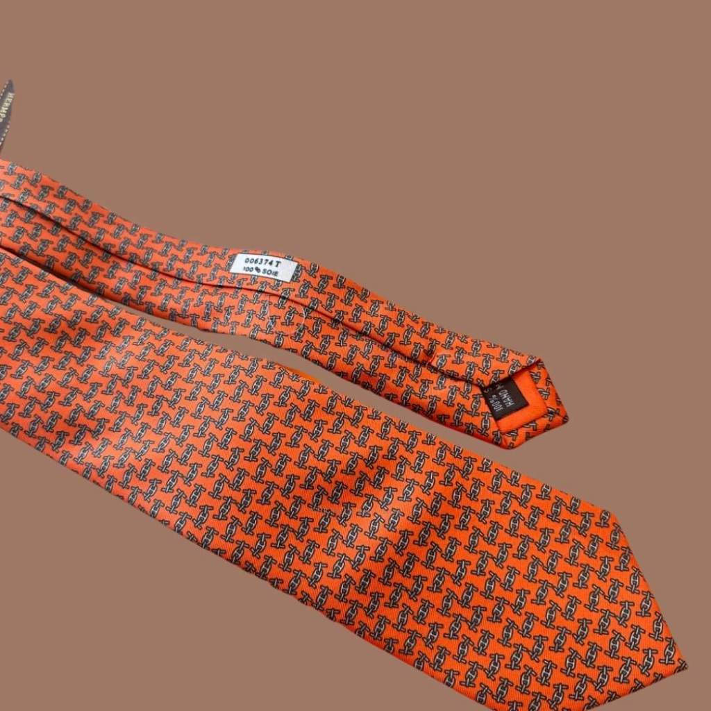 Moda impressa gravata masculina acessórios de moda com caixa adequada para presentes