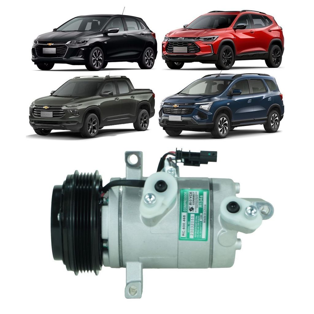 COMPRESSOR PARA ONIX TRACKER MONTANA SPIN 2020/2025 26304809 RC.600.468 CD FILIAL CAMPINAS