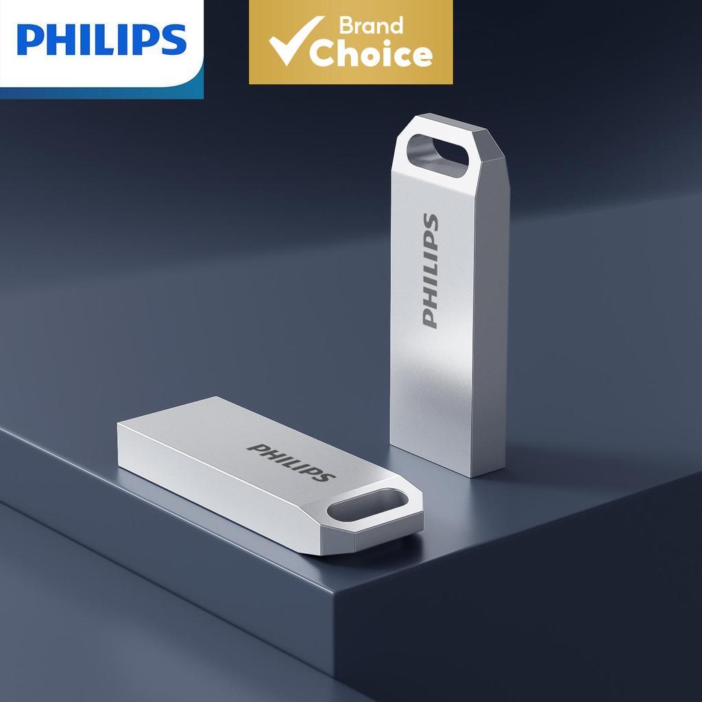 PHILIPS Pen Drive de Alta Velocidade USB 2.0 – Armazenamento Externo Compacto para Transferência Rápida de Dados e