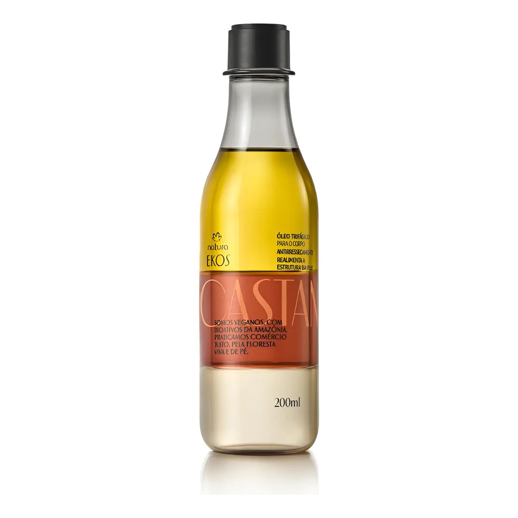 Óleo Trifásico Corporal Natura Ekos Castanha 200ml