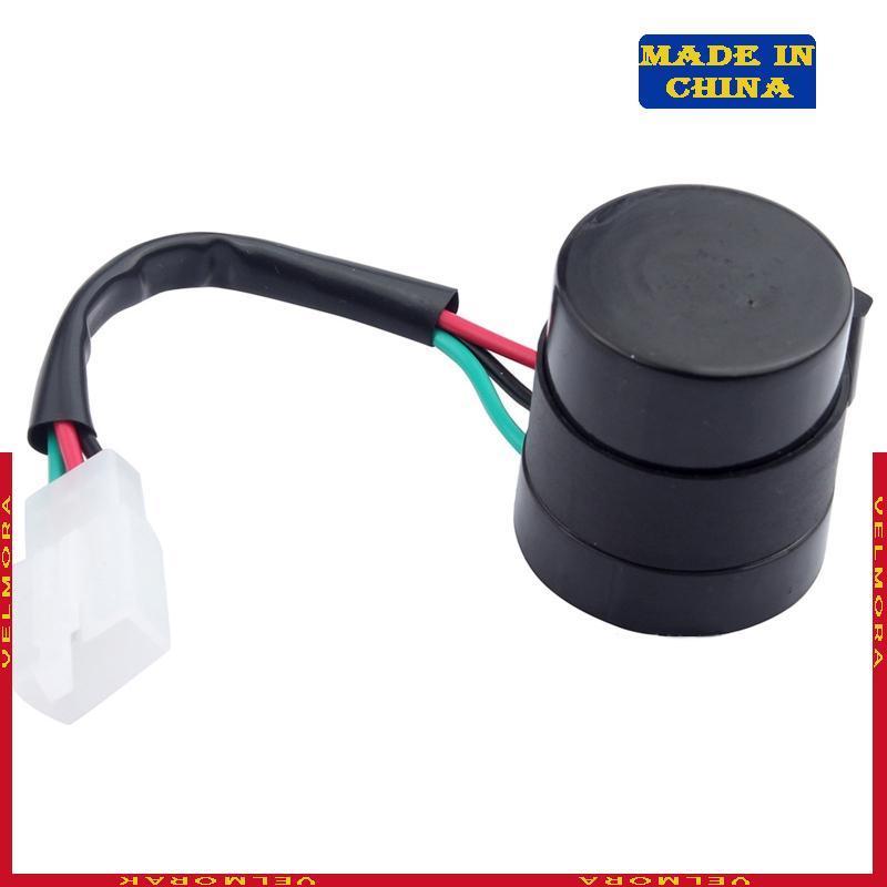 VEl DC12V Motocicleta 50-250cc Embutido Beeper Pisca Sinal Volta LED 3 Pinos Motor Buzzer Relé Indic