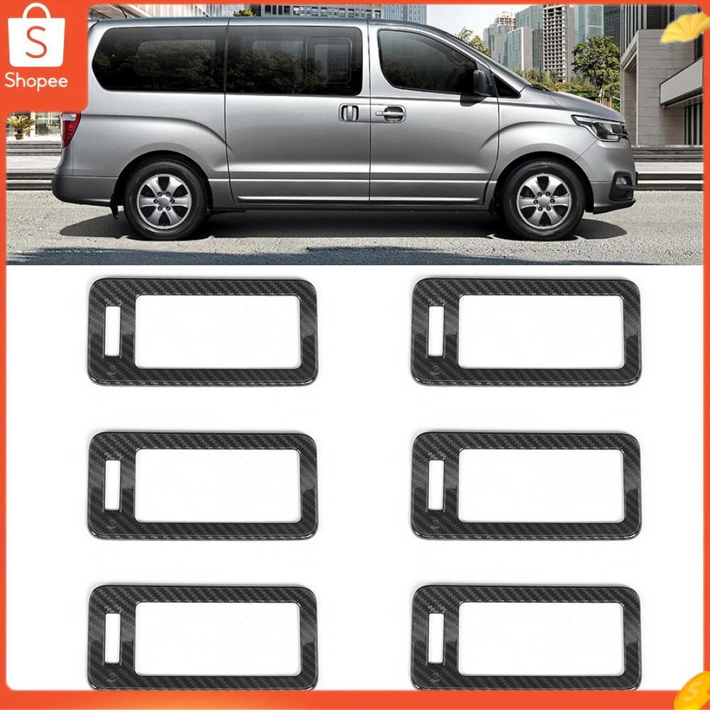 Hap 6pcs tampa de acabamento de ventilação de ar traseira adequada para HYUNDAI GRAND STAREX (H1) 2019