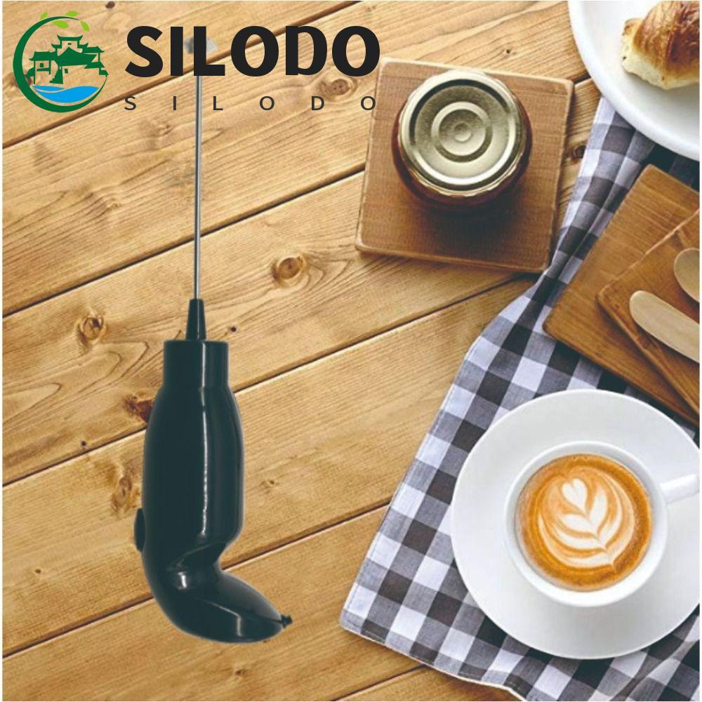 Batedor De Leite Elétrico SILODO , Ovos Portátil Automático Leve , Misturador De Alimentos Para Processador