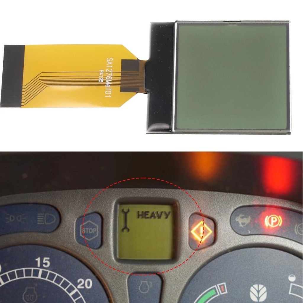 Conjunto De Instrumentos Display Central Para Novo Trator Holanda T/TS/TLA 04-08 Painel Tela LCD Acessórios Automotivos