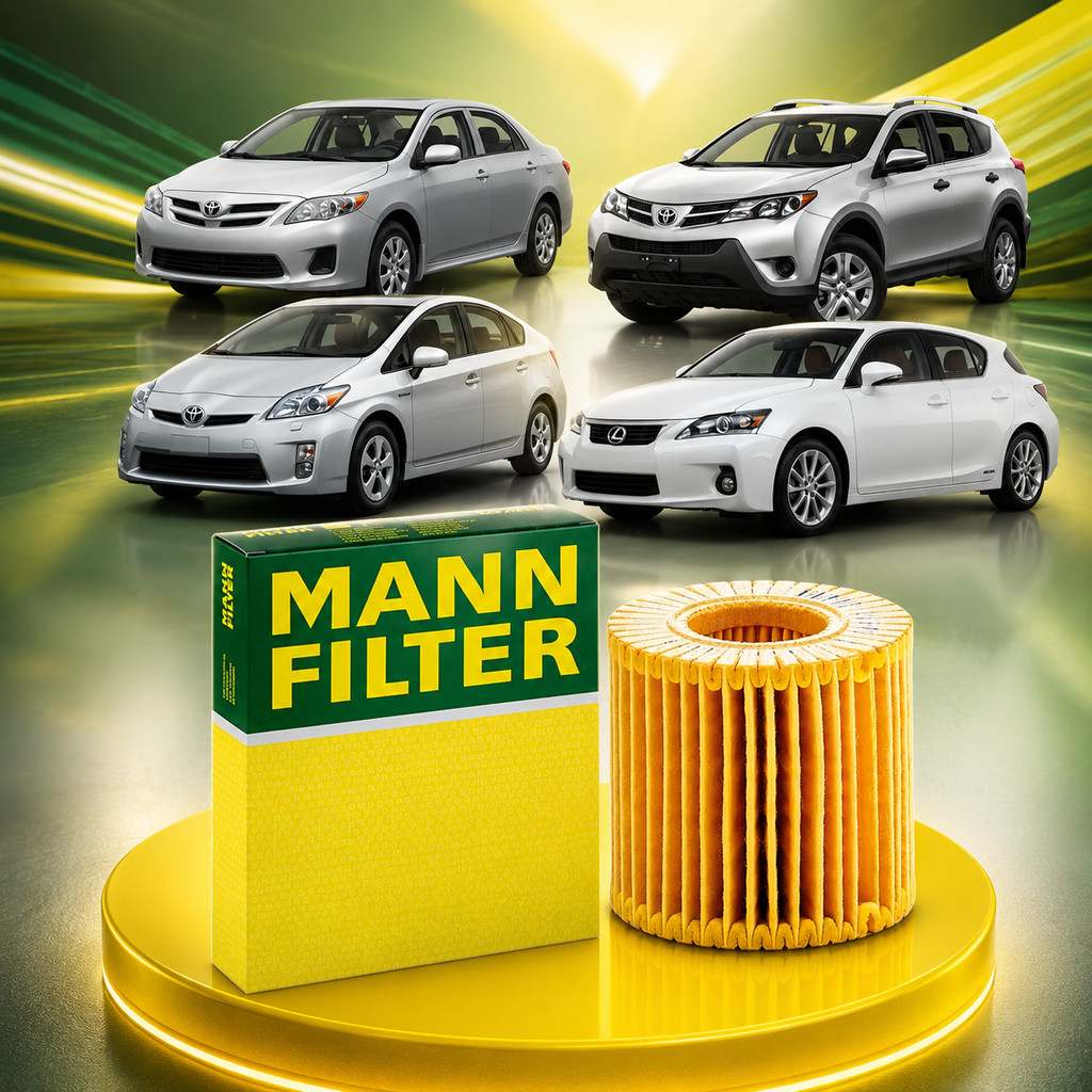 Filtro do Oleo Toyota Corolla 1.8 2.0 2010 a 2022 Mann Filter HU6006X