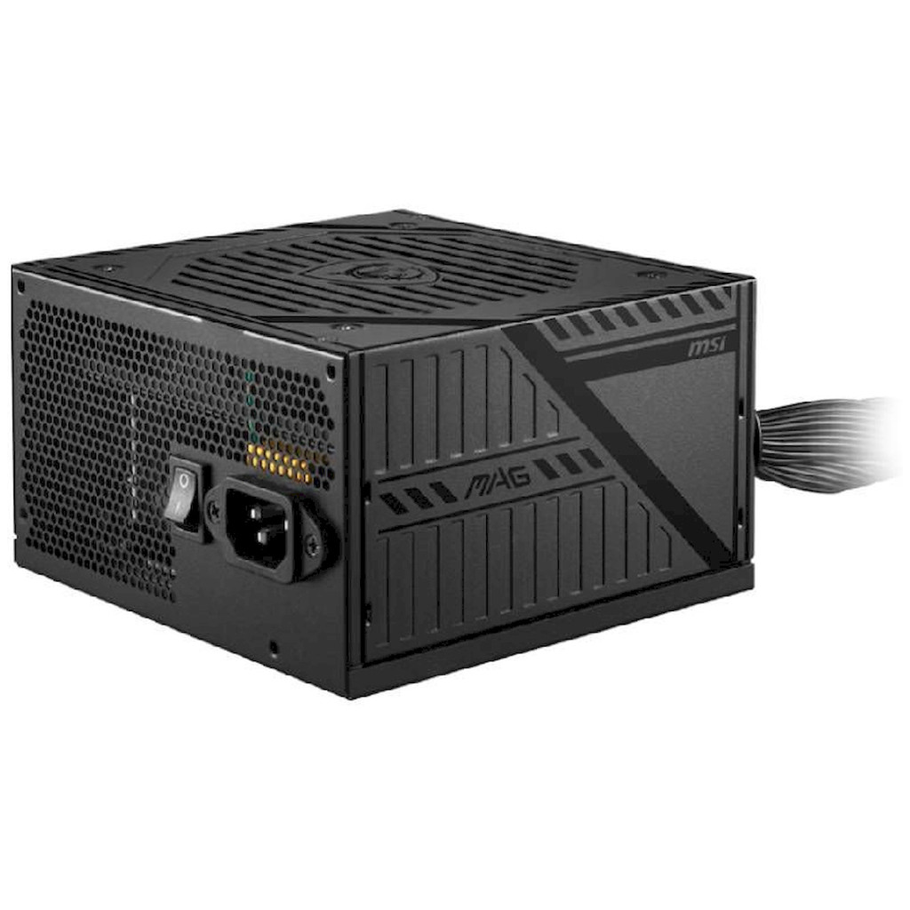 Fonte MSI MAG A650BNL, 650W, PFC Ativo, 80 Plus Bronze, ATX, Preto, MAGA650BNL