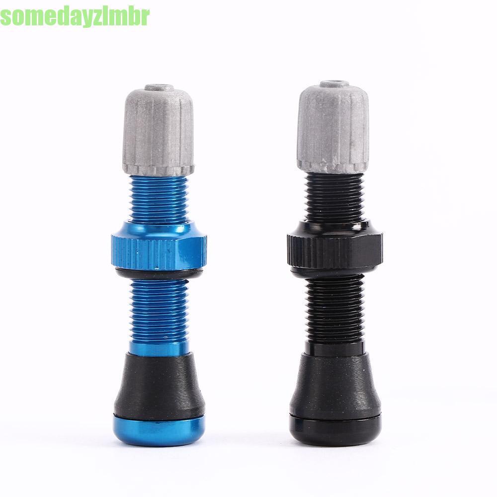 SOMEDAYZL0M Válvulas De Bicicleta MTB Roda De Aro Liga De Alumínio 40mm Bocal De Vácuo Selante