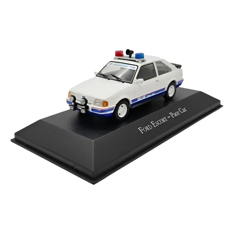 Miniatura Ford Escort Pace Car 1:43 Ixo Branco