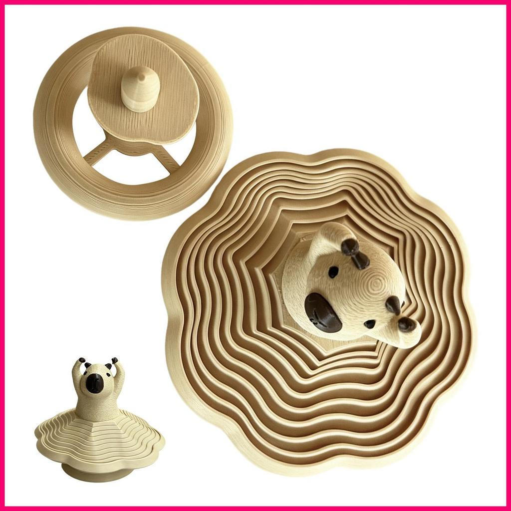 Mesa Brinquedos Fidget Forma Animal Girando Ornamento Brinquedo Para Escritório Em Casa Escola Trabalho Estudo Viagem co