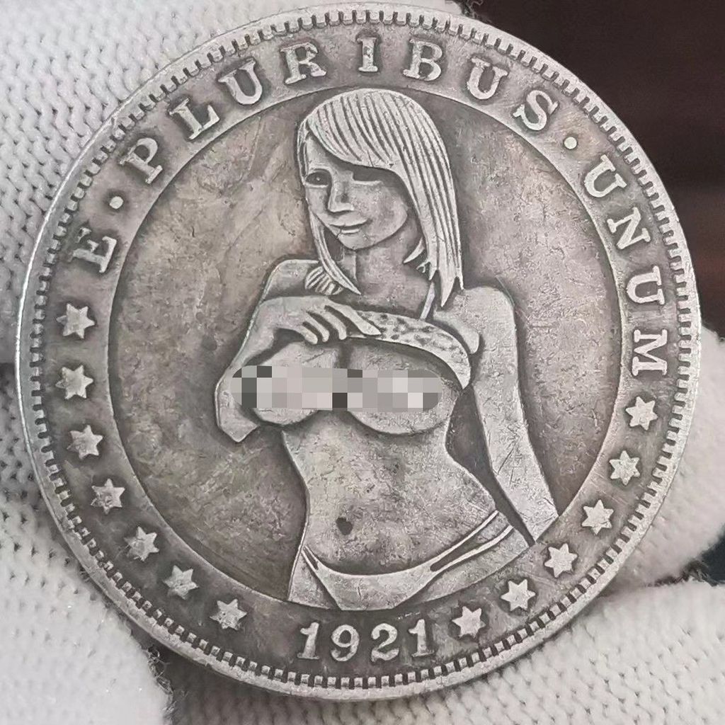 O vendedor recomenda bons produtos!!1921 American Morgan Wandering Linda Menos Moeda de Prata Moeda Comemorativa Dólar d