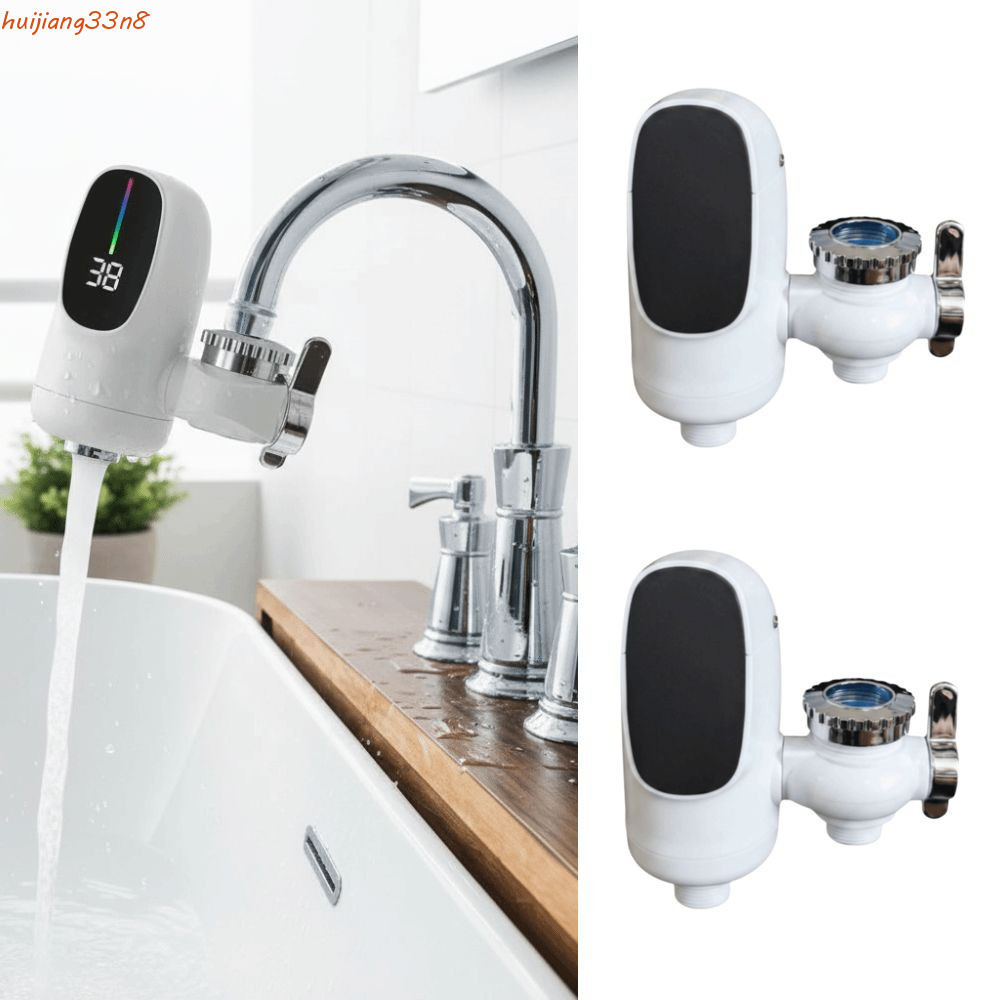 Aquecedores Sem Tanque HUIJIANG , Aquecedor Instantâneo De Água Com Display Digital De Temperatura , Elétrico Portátil