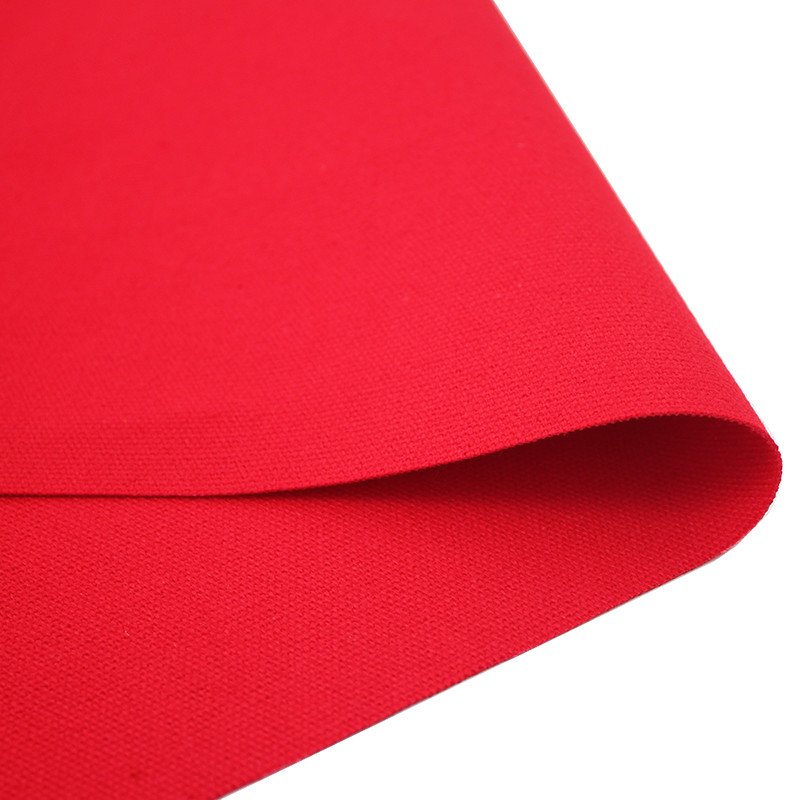 Meio arroz preço vermelho engrossado lona puro algodão tecido de lona resistente ao desgaste velho lona fazer saco diy t
