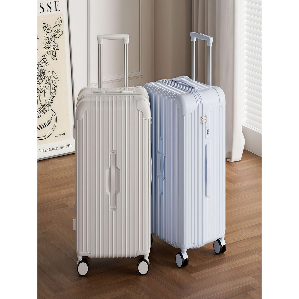 Bagagem feminina 2026 novo estilo 80cm de alto valor estudante senha trole caso roda Universal 87cm bagagem de viagem ma