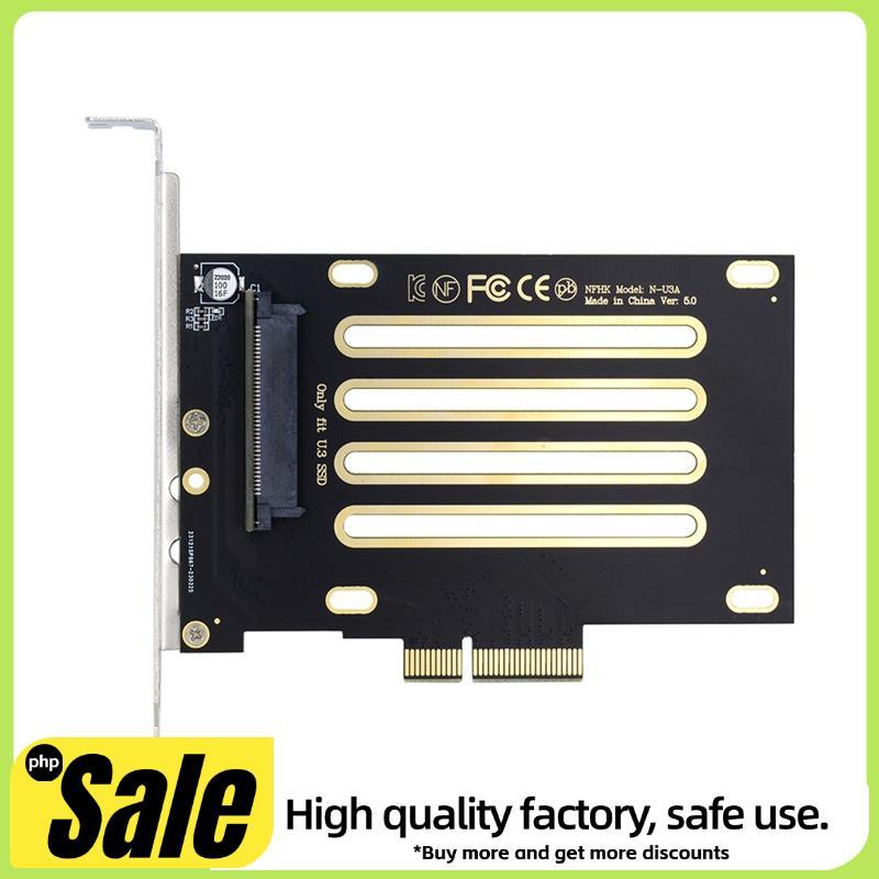 NVMe PCIe SSD U . 3 U3 Kit SFF-8639 Para PCI-E 4.0 X4 Adaptador Host Placa-Mãe PM1735 Fácil Instalação