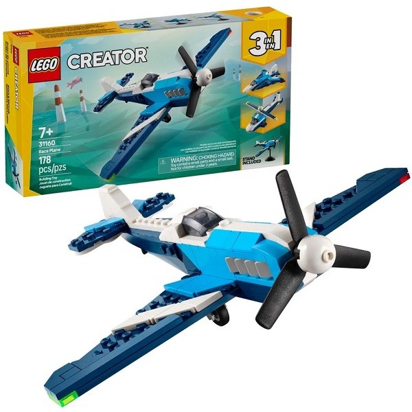 Lego Creator 3 em 1 Aeronave: Aviao de Corrida