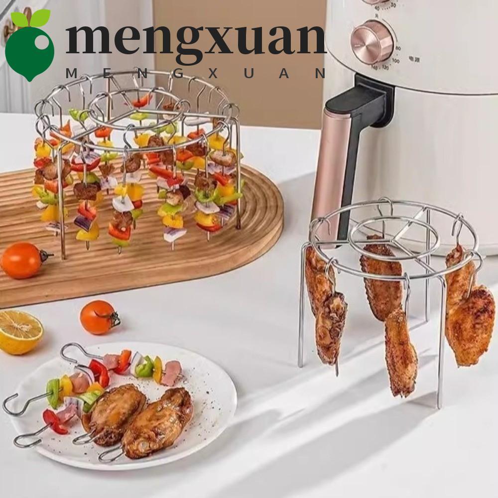 Espetos De Grelha Giratórios MENGXUAN1 , Suporte De Espeto De Fritadeira De Ar De Aço Inoxidável À Prova De Ferrugem , R