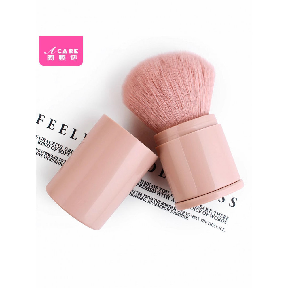pincel maquiagem kit pincel maquiagem Blush Brush A1zoq001-Retrátil Blush Brush Pó Solto Rouge Maquiagem Pó Solto Destaq