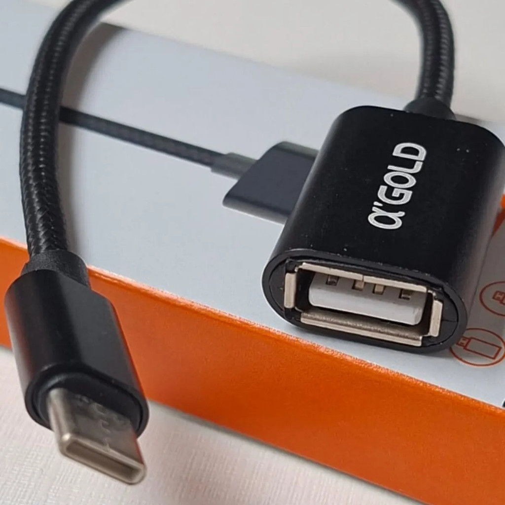 Cabo Adaptador Tipo C Otg Usb para seu Pendrive Celular Smartphone Notebook Mouse Tablet Dados