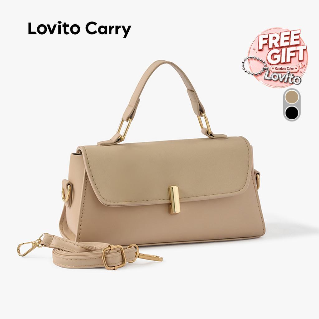 (Lovito Carry)Bolsa De Ombro Pequena Elegante E Requintada Para Mulheres LR27A131