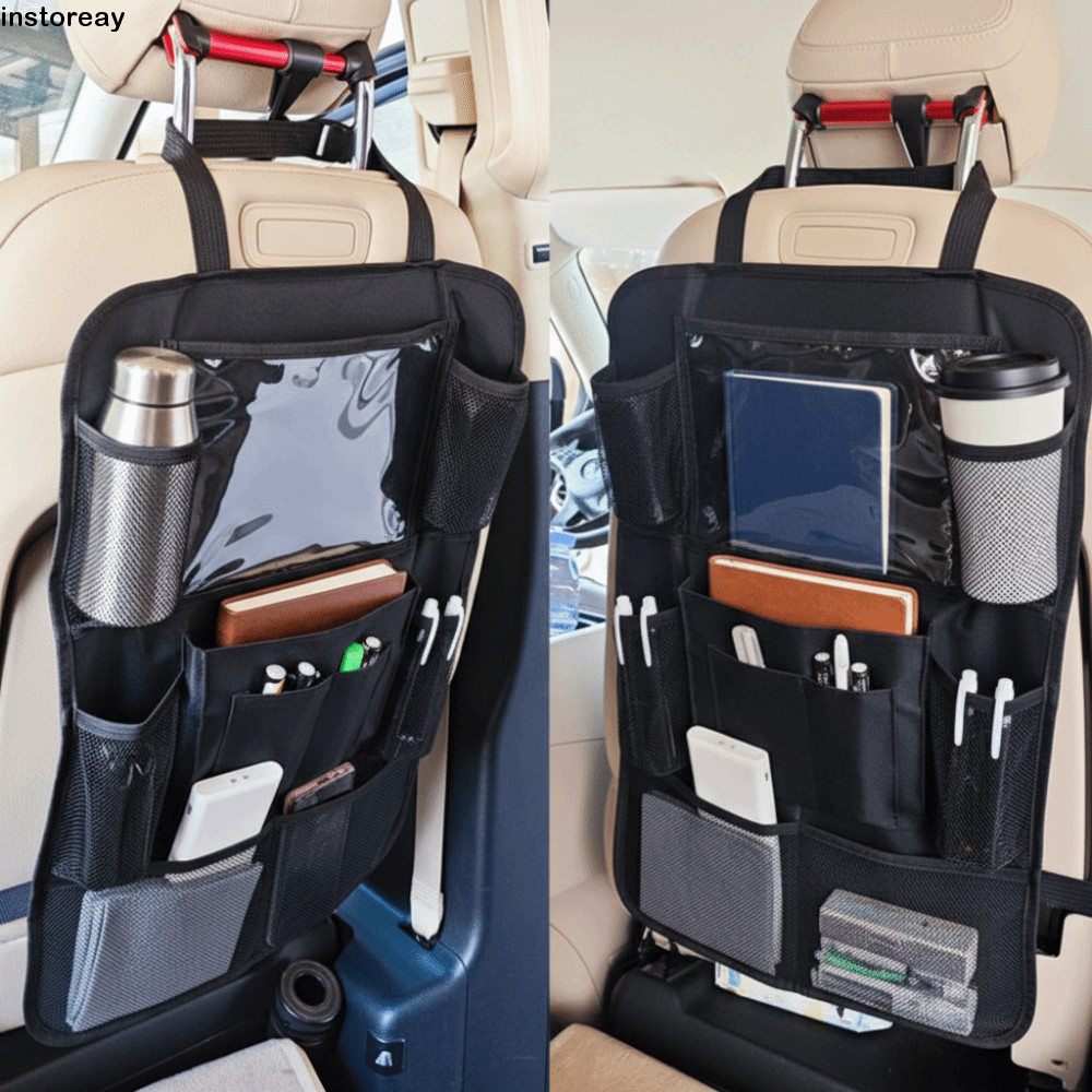 INSTOREAY Organizadores Do Banco Traseiro , Suporte Para Tablet Com Tela Sensível Ao Toque Telefone Organizador Carro