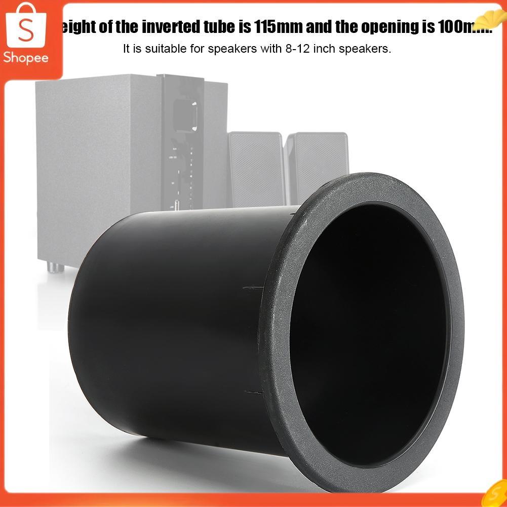 Funien 2 PCS 115mm Alto-falante Inversor Tubo Som Buraco de Ar com - Rede para Alto-falantes de 8-12 Polegadas