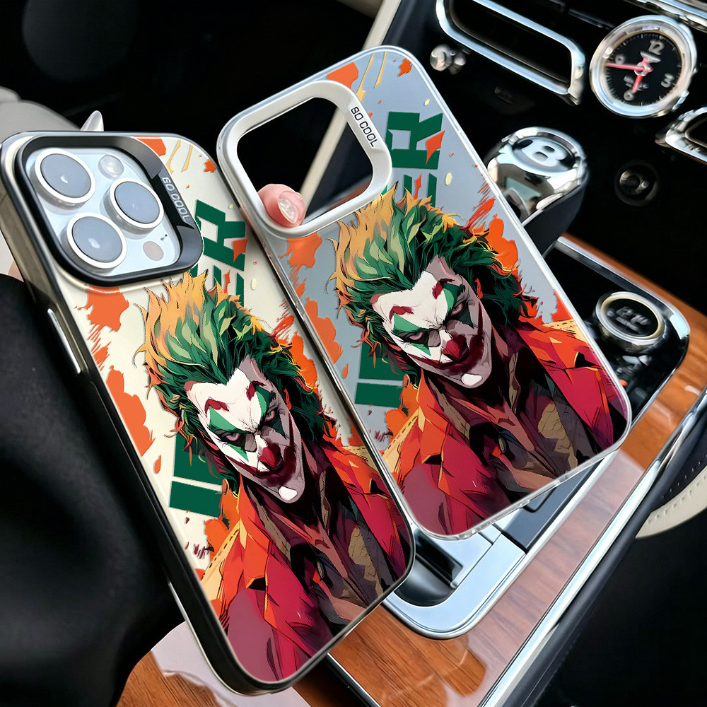 Capa Capinha Para iPhone 17 PRO PROMAX 16 11 12 13 14 15 xs XR com estampa de Coringa T03427