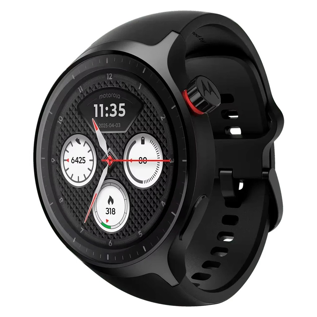 Smartwatch Motorola Moto Watch Powered by Polar, OLED 1.4" 47mm, GPS, IP68, puls