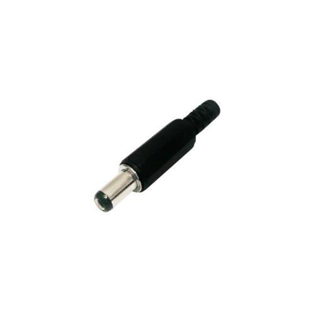 pacote 3 Conector plug macho P4 plástico Com Bornet mp3 pack dc som
