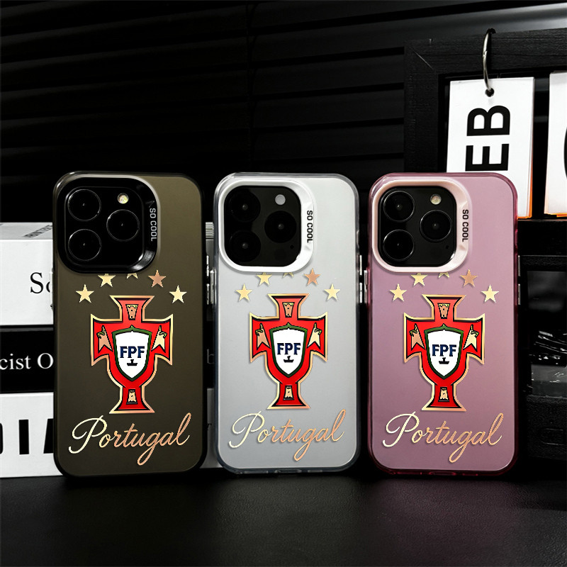 Capinha de celular Copa do Mundo Portugal para iphone 13 normal 14 11 12 13 16 17 15 pro max 13 pro 15 plus 17 Air capa