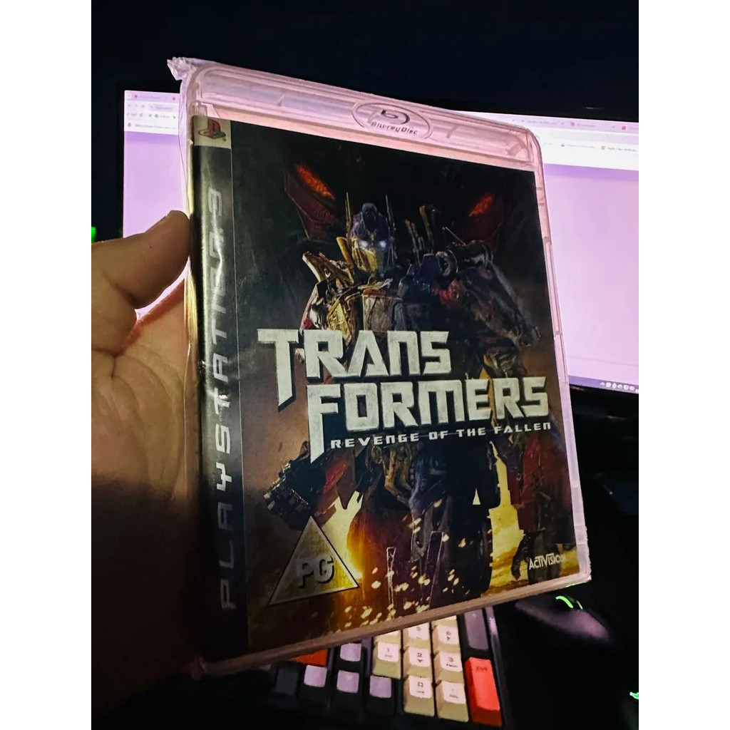 Jogo Ps3 Midia Física - Transformers Revenge Of The Fallen