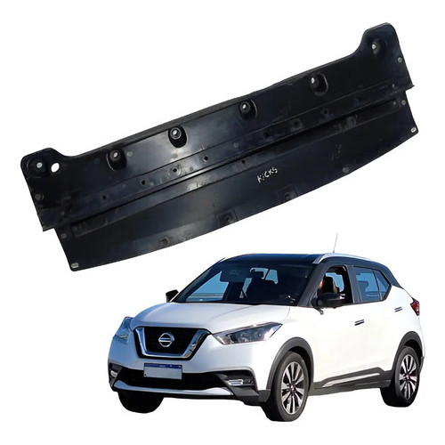 Defletor Inferior Parachoque Dianteiro Nissan Kicks 2016 22