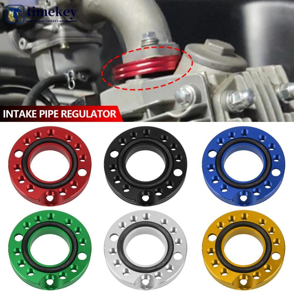 TIMEKEY CNC Alumínio 28mm Adaptador De Coletor De Admissão De Carburador De Motocicleta Para Regulador De Entrada De Ar