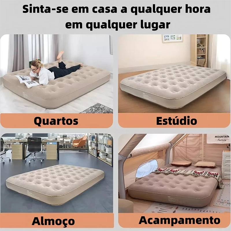 Colchão Inflável Automático Com Bomba Embutida Glampture para Camping — foto 9