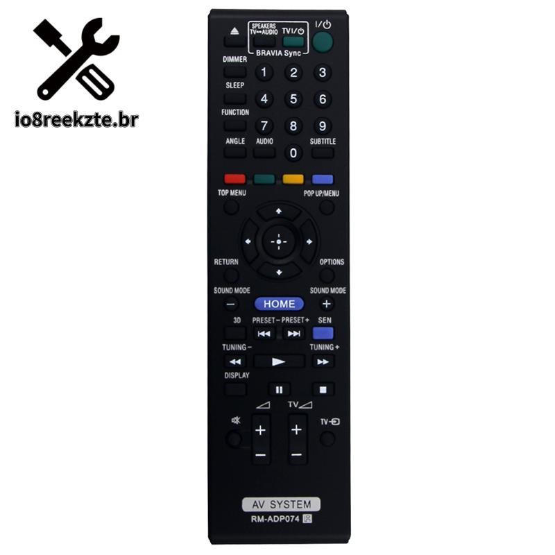 Controle Remoto RM-ADP074 Blu-Ray Sistema De Home Theater ADP073 BDV-E290 N990W N995W E190 HBD Substituição