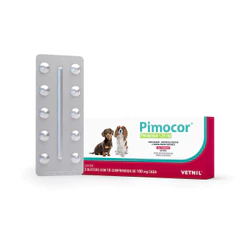 Pimocor 1,25mg Vetnil para Cães 30 Comprimidos