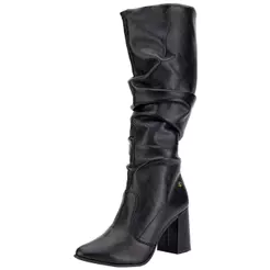 Bota Feminina Slouch Cano Alto Via Uno 954005
