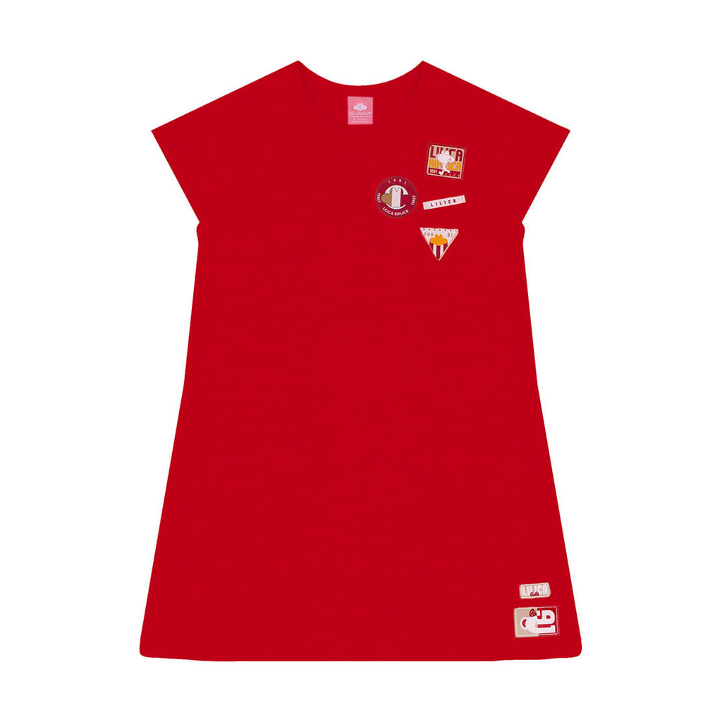 Vestido T-shirt Infantil Feminino Lilica Ripilica