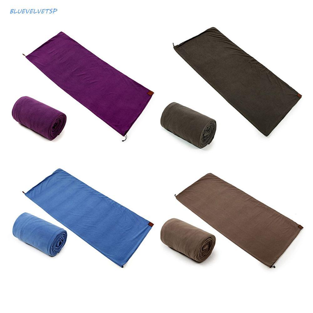 BLUEVELVETSP Saco De Dormir Quente Portátil Polar Velo Acessórios Esportivos Ultra-Leve Barraca De Viagem Dedding