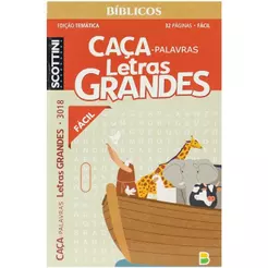 Scottini Caça-palavras Biblico | Letra Grande | N.3018