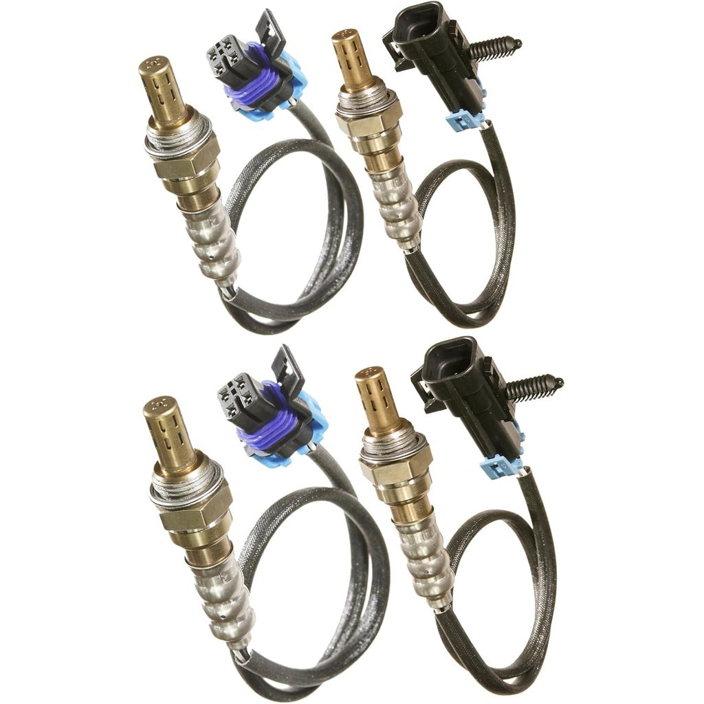 2 Pares De Sensores De Oxigênio Upstream E Downstream Compatíveis Com Chevy 2008 2009 2010 2011 2012 2013 Silverado 1500
