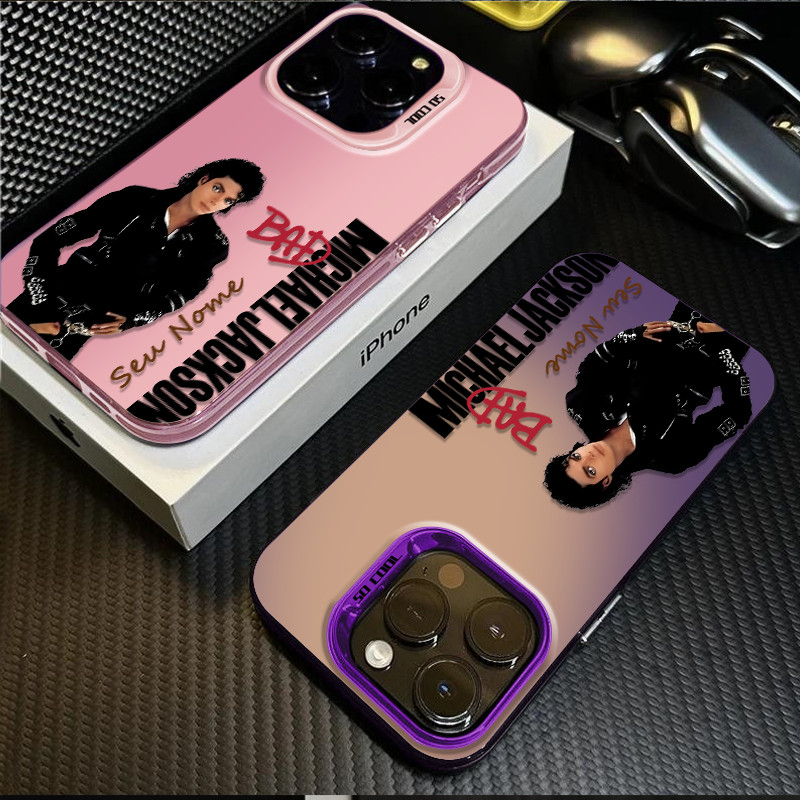 Capinha personalizada samsung a14 a15 a54 a55 a35 a13 4g a34 a32 a23 a05s a10s a04s a10 a07 a51 4g a12 michael jackson