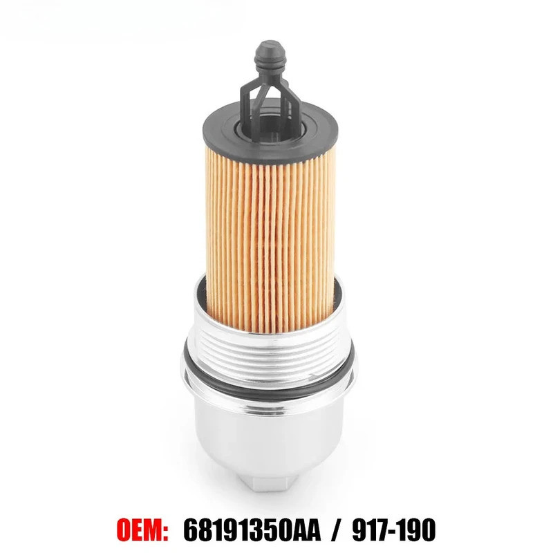 SDTW 68191350AA Aa 68191349kit De Tampa E Filtro De Óleo De Alumínio Para Chrysler Dodge Jeep Cherokee Wrangler 68191350