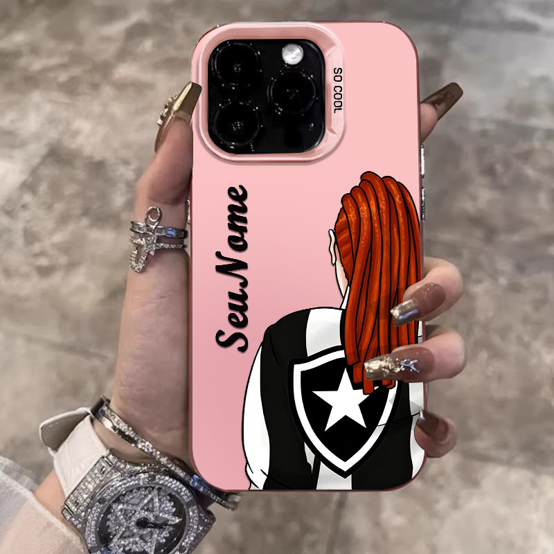 Capinha celular personalizado Botafogo para SamsungA10S A11 A12 A13 A14 A35 A50 A52 A54 A55 A71 Capa