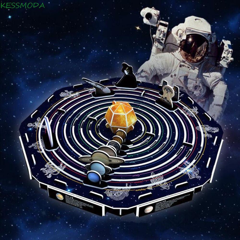 Quebra-Cabeça De Papel Para Nave Espacial 3D Kesselmanmoda , Modelo DIY , Estação Internacional Em Miniatura , Curiosida