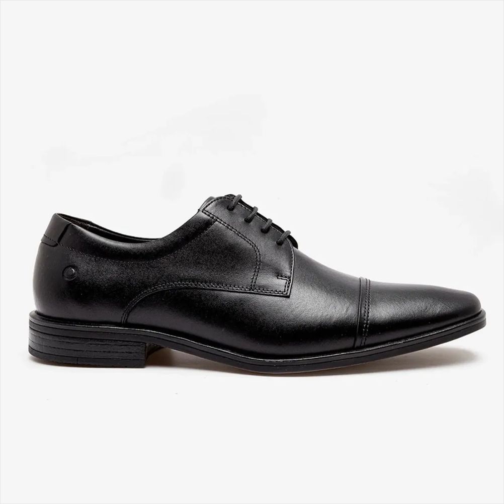 Sapato Democrata Metropolitan Vega Couro Preto Masculino