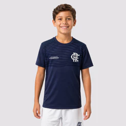 Camisa Flamengo Som Infantil Marinho