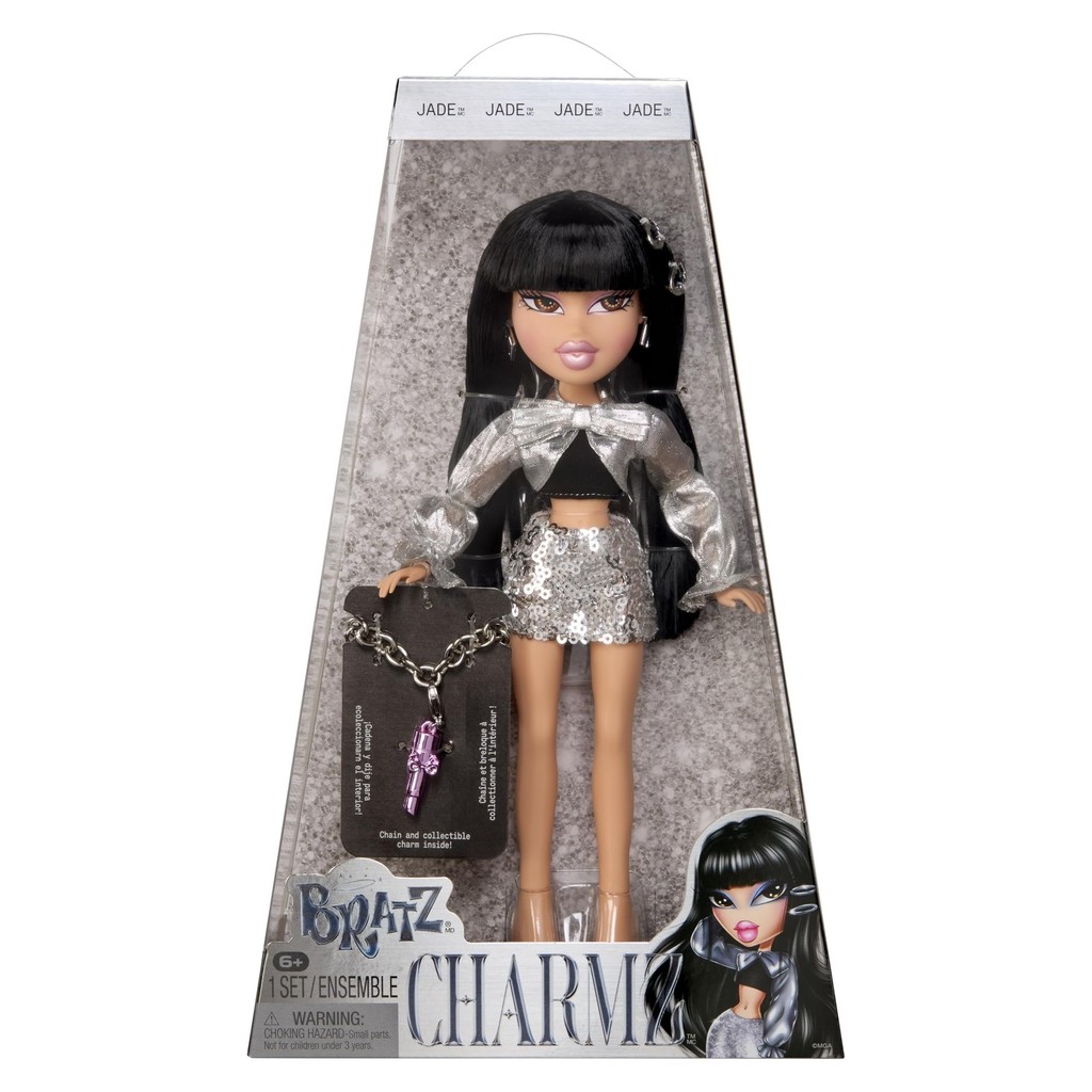Boneca Bratz Charmz Jade Fashion Com Pulseira Colecionável