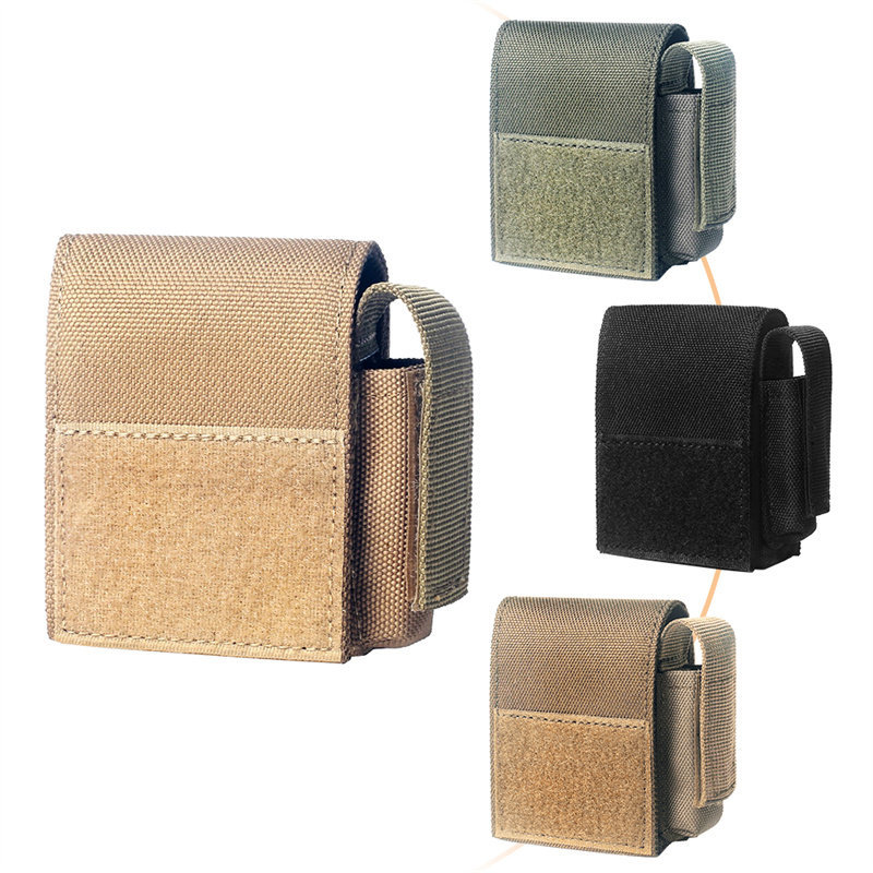 Caso chave MOLLE ferramenta cigarro caso isqueiro saco 1.000d pequena cintura saco masculino EDC tático ao ar livre saco